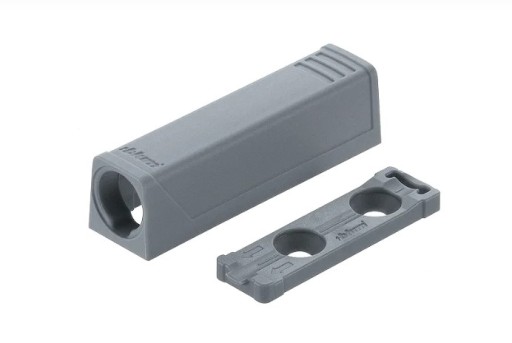 ADAPTÉR BLUM TIP-ON 956.1201 rovný krátky šedý