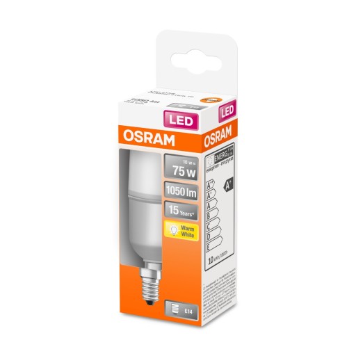 LED žiarovka E14 Rúrka 10W = 75W 2700K STICK OSRAM