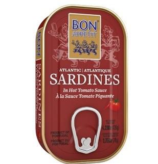 Sardinky v pikantnej paradajkovej omáčke 120g
