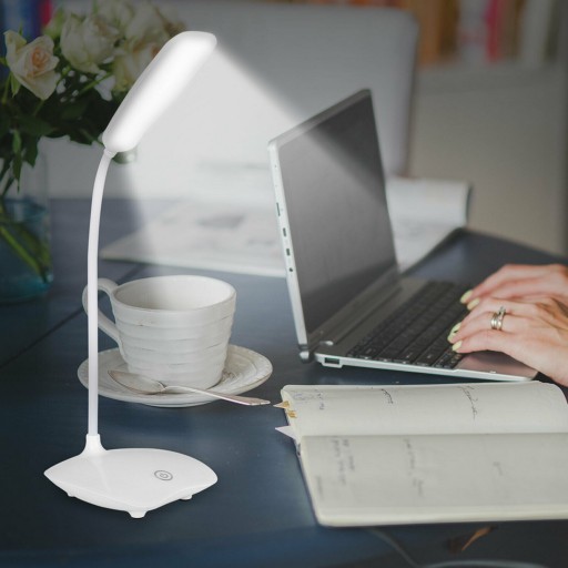 LED STOLNÁ LAMPA DO ŠKOLSKÉHO NOČNÉHO STOLKU TOUCH EDOWA NA VÁŠ STOL