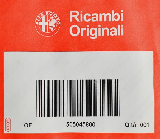 OE ZNAK ALFA LOGO JTDm 147 ORIGINÁL ZAD