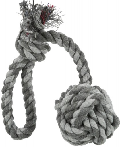 Bavlnené lano, ťahák, hračka pre psa, 30 cm