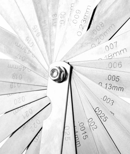 Spáromer 26 lopatiek 0,04-0,63 mm NEO 11-190