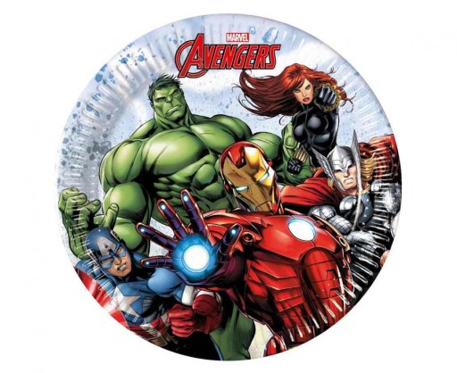 Avengers Infinity Stones papierové taniere 20 cm 8 ks