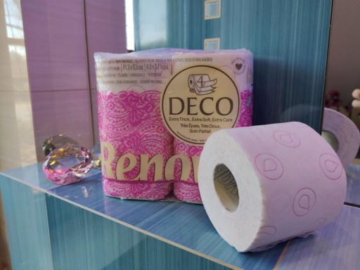 Renova DECO toaletný papier biely 4 ks