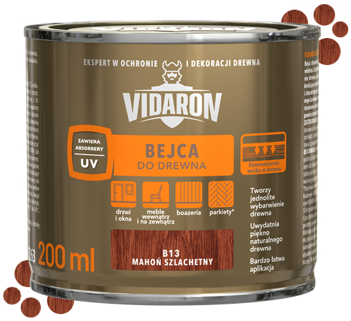 Vidaron moridlo na drevo Noble Mahagony B13 0,2L