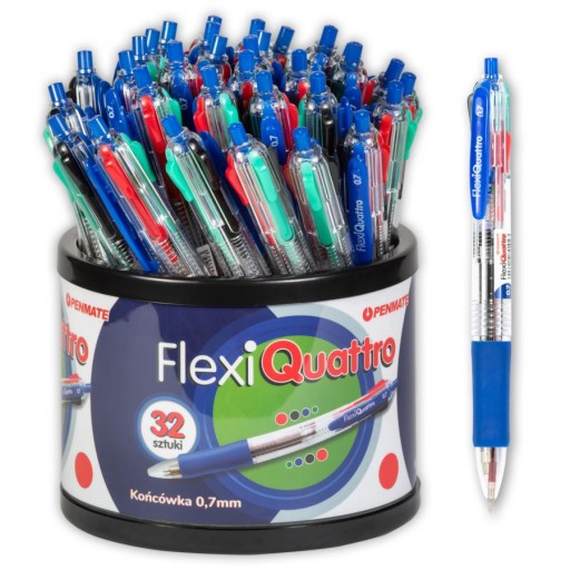 FLEXI QUATTRO GUĽOVÝ BOD 4 FARBY VIACFAREBNÝ 0,7