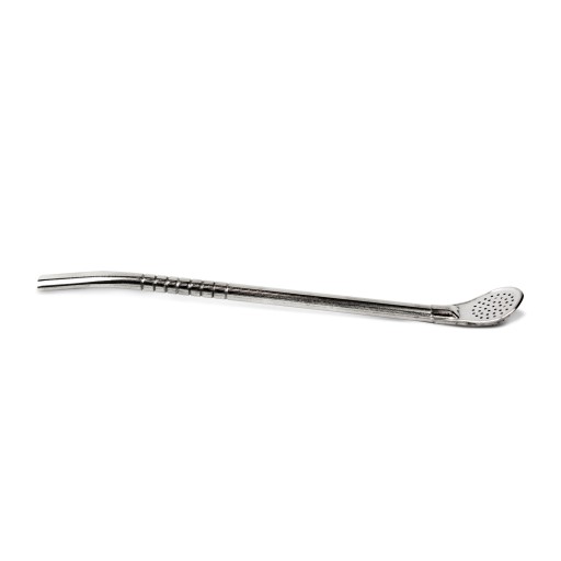 BOMBILLA SLAMKA S FILTRAČNÝM SITOM PRE YERBA MATE 17 CM