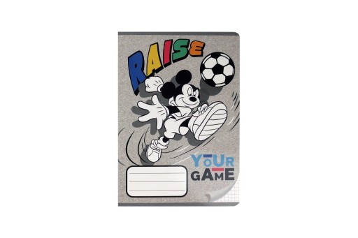 Štvorcový zápisník Mickey Mouse A5