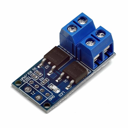 PWM MOSFET ovládač 3,3V/5V 400W 15A 5V-36V MOS