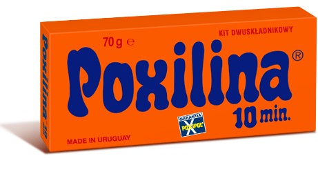 POXILINA dvojzložkové lepidlo malé | 38ML/70G
