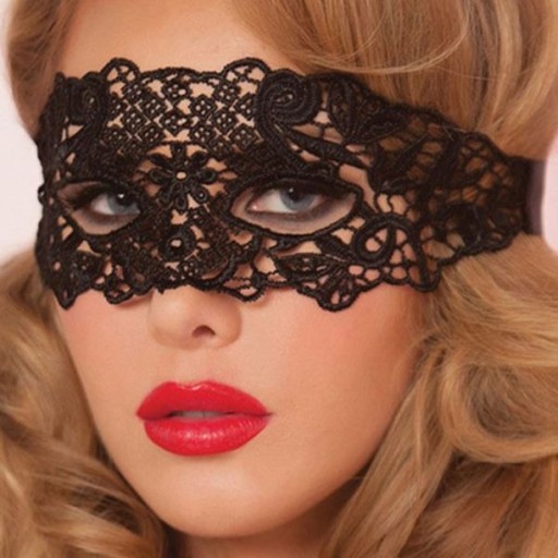 ČIPKOVÁ maska na oči lákavá SEXY_karneval, ples