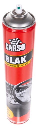 K2 CARSO - BLAK - KOKPIT SPREJ - NOVÉ AUTO - 750 ml