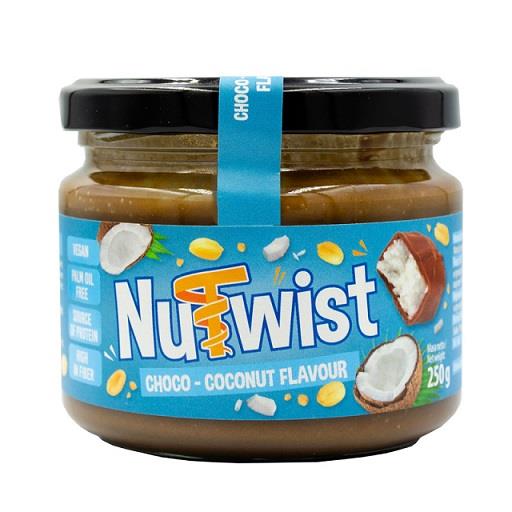 Nutwist - Orieškový krém s príchuťou čokoládovo-kokosovej tyčinky s hoblinami