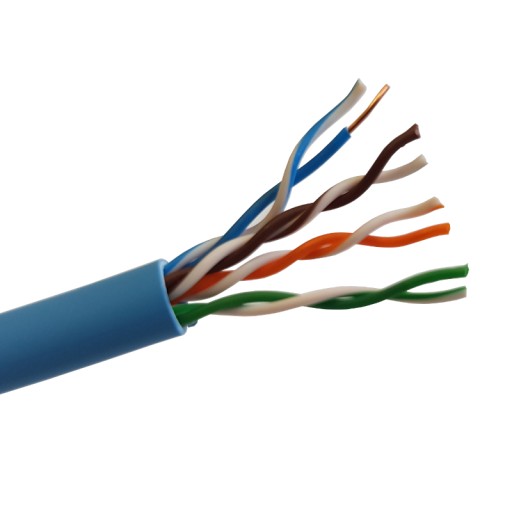 LAN kábel, krútená dvojlinka, CAT 6 UTP vodič, 1m - Telegartner