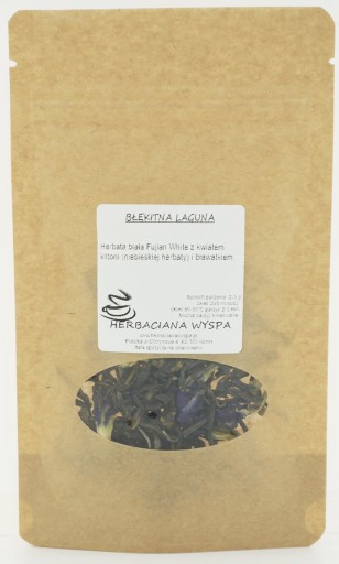 MODRÁ LAGUNA 50 g biely a modrý čaj s chrpa