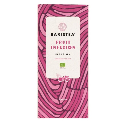 Fruit Infusion Bio BIO Ovocný čaj 25 vrecúšok BARISTEA