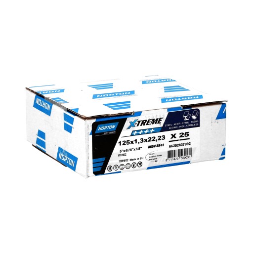 NORTON X-TREME rezací kotúč na oceľ a kov 125x1,3x22 mm