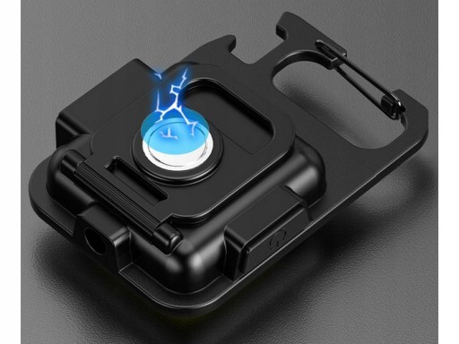 COB LED kľúčenka lampa s magnetom baterka USB otvárač
