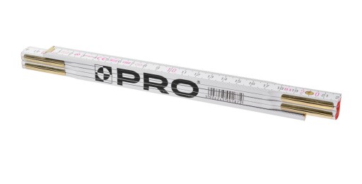 Drevený krajčírsky meter, skladací krajčírsky meter, 1m pravítko. PRO