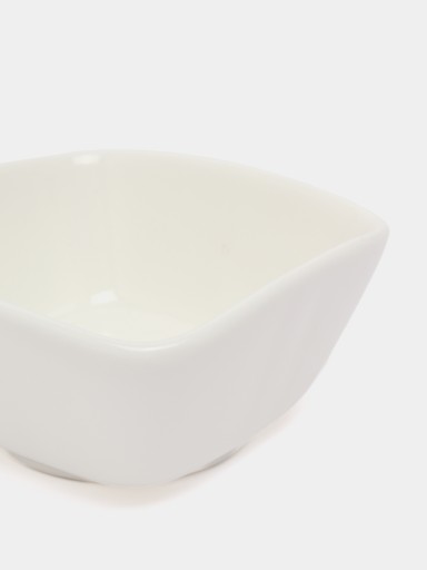 Miska, biela šalátová misa, na šaláty, snacky, 9 cm, 140 ml