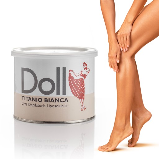 DOLL Xanitalia Depilačný depilačný vosk v dóze BIANCA 400 ml
