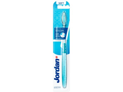 Jordan Target Teeth Gums Soft manuálna zubná kefka