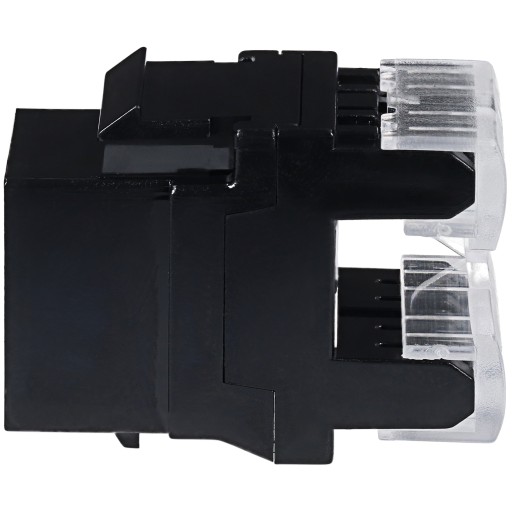 Keystone Modul RJ-45 LAN zásuvka CAT.5E čierna