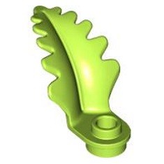 LEGO Plants - Leaf Fern Palm Lime Lime 6438450 2682 - 4 ks