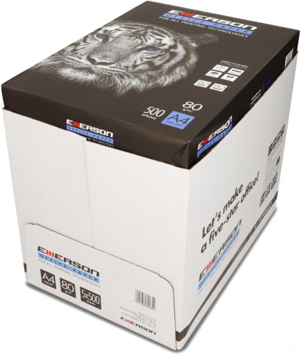 Papier do kopírok pre tlačiarne EMERSON A4 80g balík 500 K