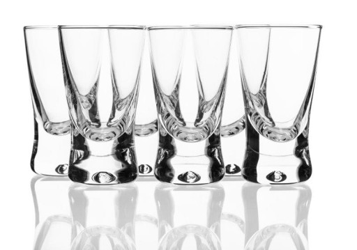 SADA POHÁROV NA VODKU SADA 6x25ml SADA