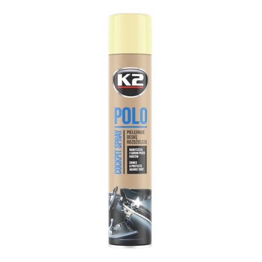 K2 POLO COCKPIT PLAK VANILKA 750ml