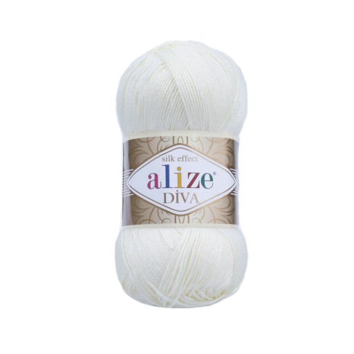Priadza Diva - 1055 Cream Alize