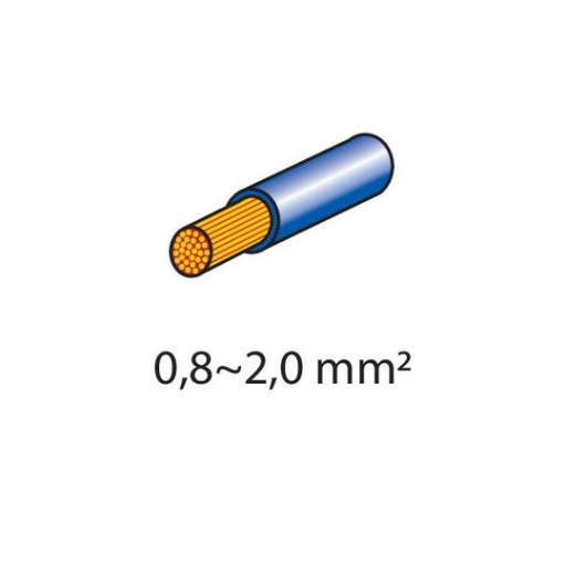 Sada 20 ks. AUTO KONEKTORY 6,3mm 45058