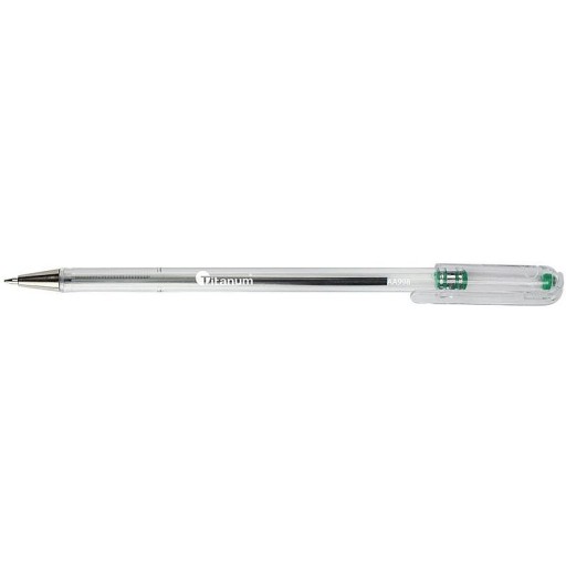 AA998 TITANUM ekonomické guľôčkové pero GREEN 68974