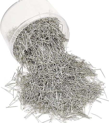 Krajčírske špendlíky, krátke, 14mm, 50g, titánové