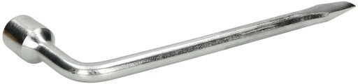KĽÚČ NA AUTOMATICKÉ KOLESÁ 19MM, ZAHNUTÝ, CHROMOVANÝ