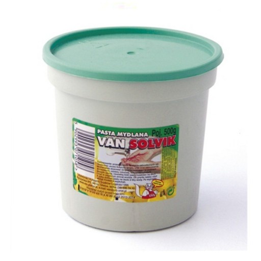 SOLVIK BHP piesková pasta 0,5 kg - efektívne umývanie rúk, hydratuje