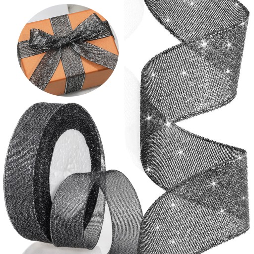 GLITROVÁ STUHA LESKLÁ STUHA NIT NA DEKORÁCIU 40mm x 23m