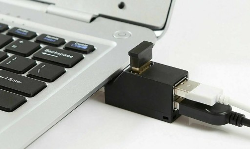 USB PORT ROZDELOVACÍ ADAPTÉR RÝCHLY HUB USB 3.0 1x USB 3.0 A 2x USB 2.0