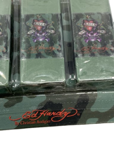 ED HARDY Designer ERASERS 3 KS