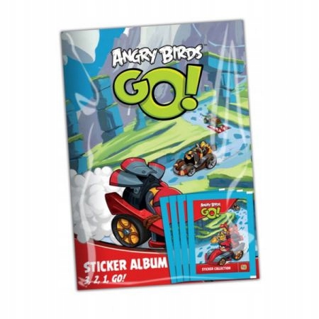 ANGRY BIRDS GO STICKER ALBUM