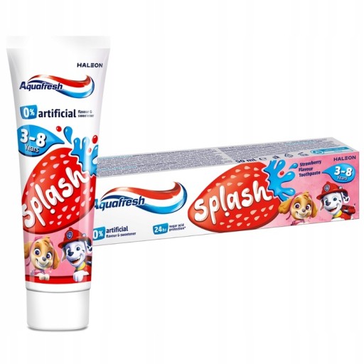 AQUAFRESH Splash zubná pasta pre deti 3-8 rokov 50ml
