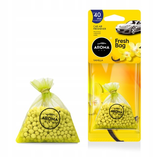 AROMA CAR FRESH TAŠKA VANILKA AUTO VÔŇA