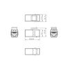KEYSTONE SHIELDED CAT.5e FTP RJ45 LANON KONEKTOR