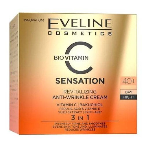 Eveline C Sensation krém proti vráskam 40+