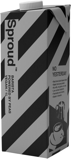 SPROUD BARISTA Žltý hrášok Drink 1l