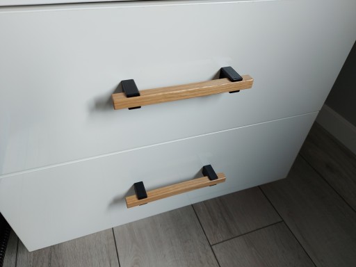 Nábytkové madlo zábradlia v tvare U, dĺžka 178mm, šírka 128mm