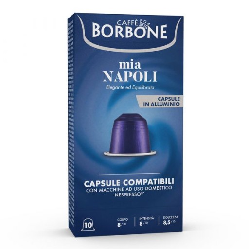 Kapsule pre Nespresso Caffe Borbone Mia Napoli 10 ks.
