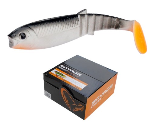 HOOVE SAVAGE GEAR CANNIBAL 12,5CM-20G WHITEANDBLA